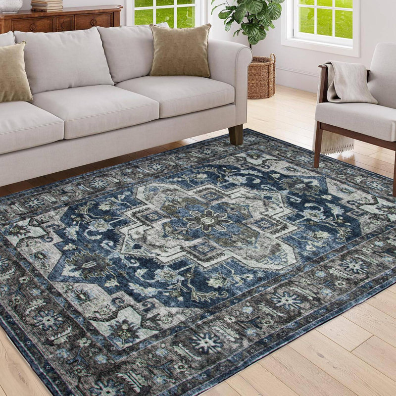 Tapis lavable antidérapant 5 x 7 po