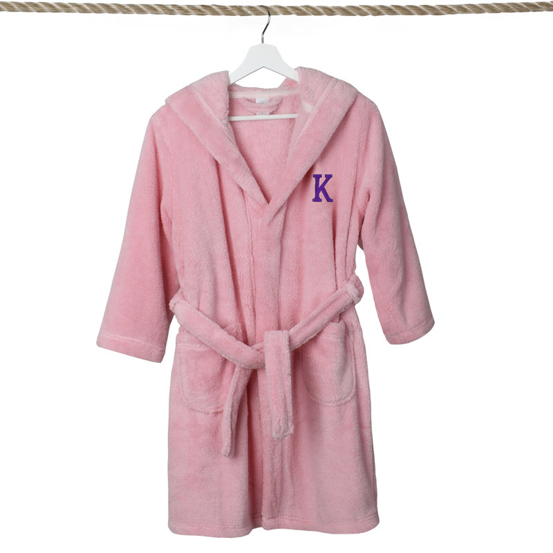 Peignoir à capuche double 100% polyester personnalisé, M, K