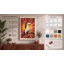 Radiant Horse Retro - Wrapped Canvas-67045745-67045750
