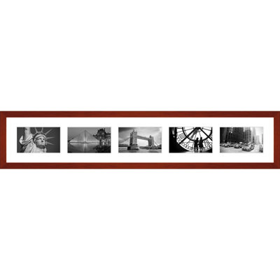 Kymia Wood Picture Frame with Mat