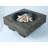 Wood-Fueled Outdoor Fire Pit With Wood