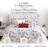Holly Jolly Gray/Red Microfiber Reversible Quilt Set-987649299