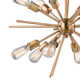 Morrison 12 Light Metal Dimmable Sputnik Chandelier