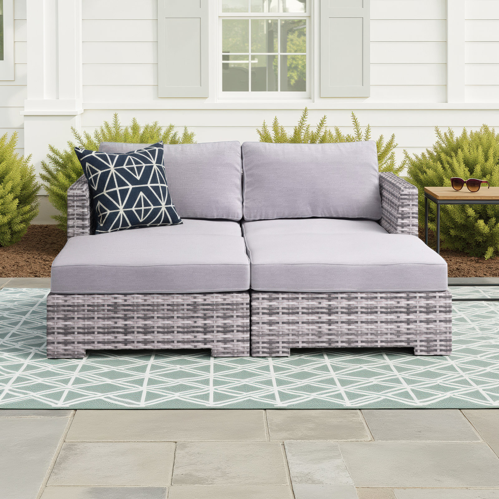 McDougal 66" Patio Daybed