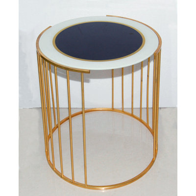 Table de bout en verre