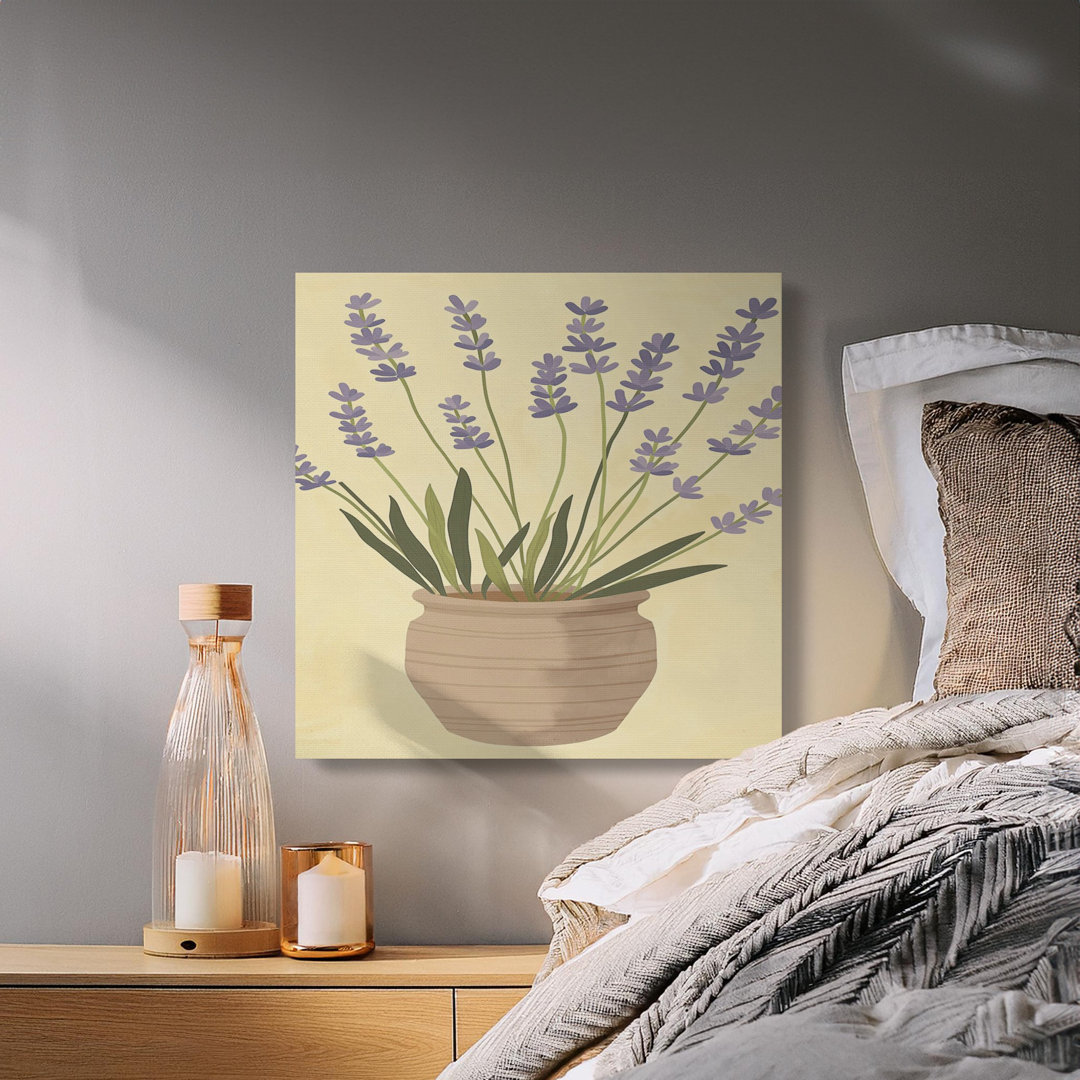 Elegant Floral Botanical Canvas Wall Art