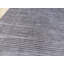 Tapis en soie gris foncé 9 pi 3 po x 12 po main one-of-kind noué la Durand