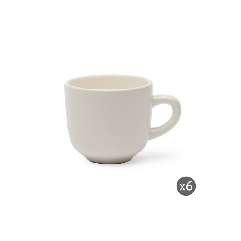 Fashion White Ceramic Teacup