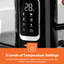 GEEPAS 5-In-1 Digital 4 Slice Long Toaster & Electric Kettle Set