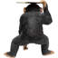 Butler Playing Chimp Figurine