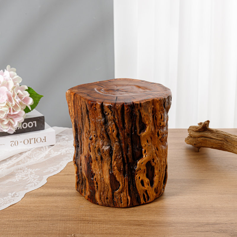 Dode Reclaimed Wood Accent Stool