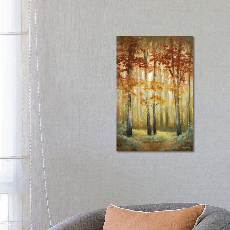 Woodland Glow I 1 Piece Wrapped Canvas Wall Art, 66.04cm H x 45.72cm W