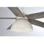 Ventilateur de plafond standard à DEL à 5 pales de 52 po avec télécommande et ensemble d'éclairage inclus Roir-1208523214