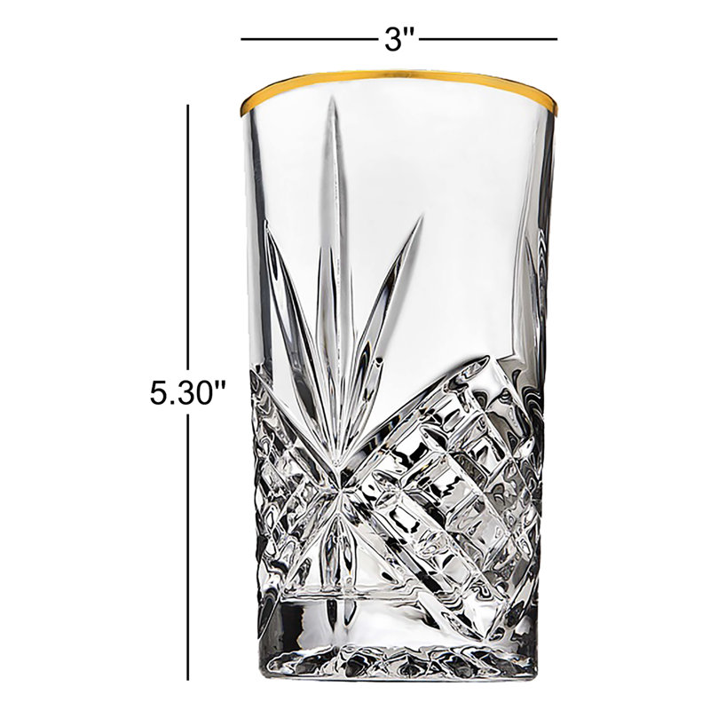 Verre à whisky 12 oz Dublin, Or
