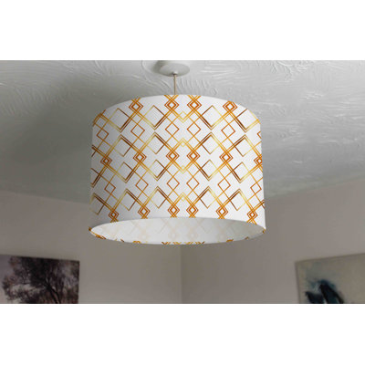 Cotton Drum Pendant Shade ( Uno )