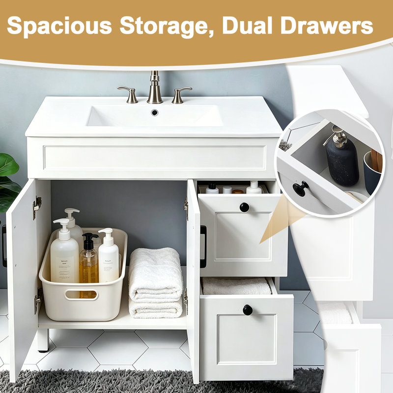 Ensemble de meuble-lavabo simple 36 po Revy