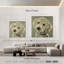 Bramend Goldendoodle sur fond gris