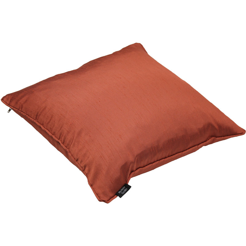 Bloxom Square Throw Cushion, Burnt Orange, 60 x 60cm