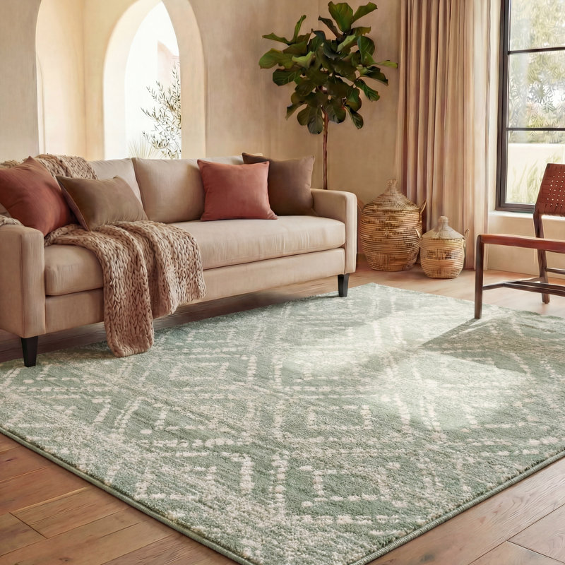Adirondack Performance Geometric Rug, Rectangle 8' x 10'