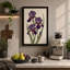 Purple Irises Study Botanical - Wrapped Canvas-1032612377-1032612378