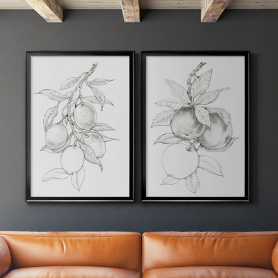 «Fruit-Bearing Branch I», ensemble de 2 reproductions de photos sur toiles