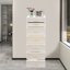 Armoire de rangement à 6 niveaux en PP avec tiroir-378564377