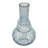Round Pressed Tapered Glass Vase