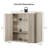 Cesiro 34.6" W 2-Door Sideboard with Adjustable Shelves-1679097748-1702843107