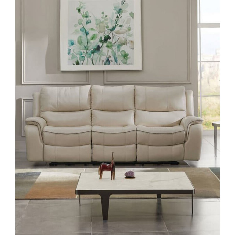Canapé transitionnel l 88,4 po, beige