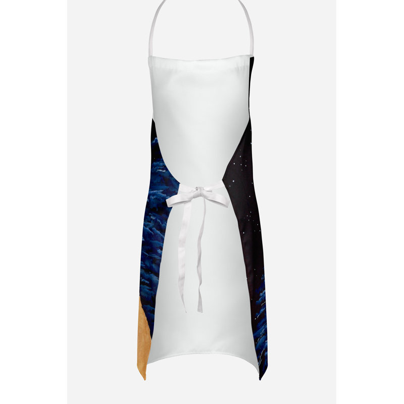 No Pattern Bib Apron