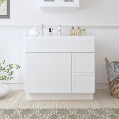 36'' Single Bathroom Vanity Base Only