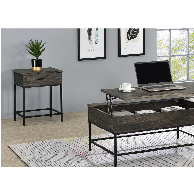 Ensemble de 2 tables basses et tables d'appoint Cliff