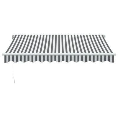 Dakota Fields Polyester Cover Retractable Patio Awning