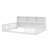 Floor Bed With Side Bookcase,Shelves,Guardrails-896912659