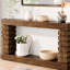 Console 70,8 "rectangulaire avec base géométrique pour le salon-1380895569