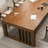 Solid Pine Wood Rectangular Conference Table