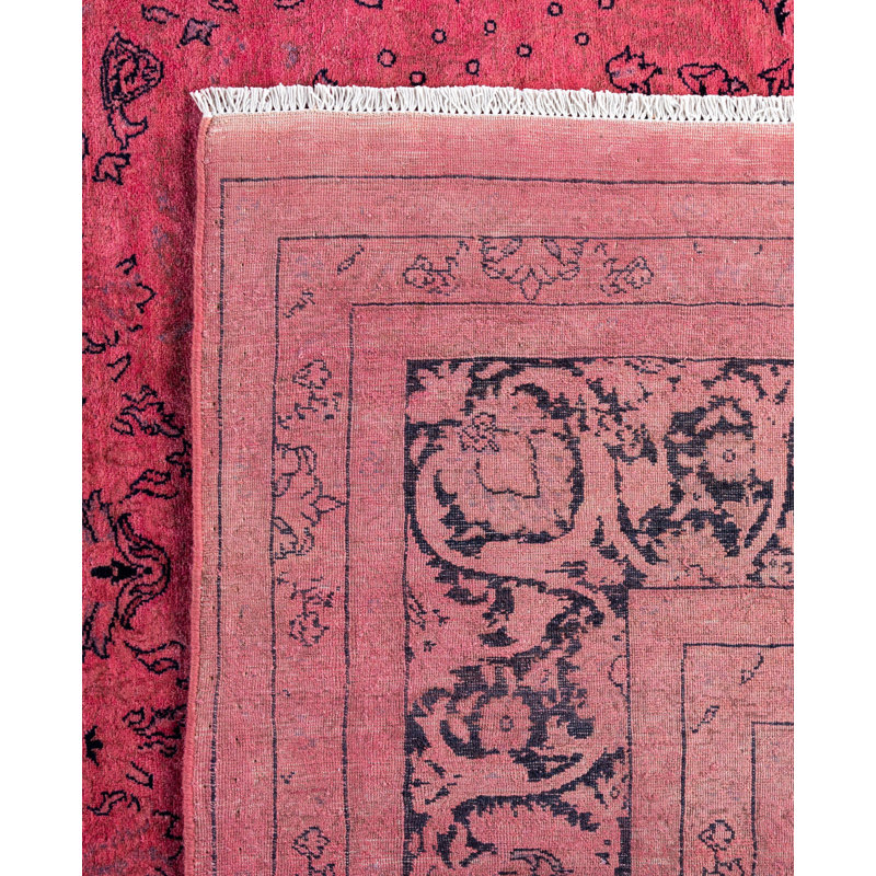Overdyed One-of-a-Kind 8' 1" X 14' 4" Hand Knotted Area Rug