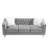 83" Velvet Square Arm Sofa-87414362