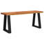 Banc en bois massif 63 po Latitude Edge® Live Edge-796795085