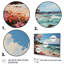 Beach Tropical Paradise Pointillism II - Nautical & Beach Canvas Prints-1098729478-1098729479