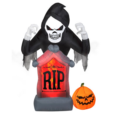 Reaper avec Pierre tombale gonflable