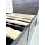 Lit simple avec rangement Robin en gris foncé