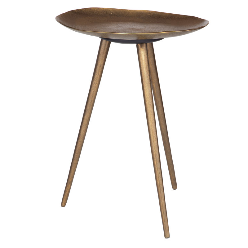 Mccollum Antique Brass Accent Table