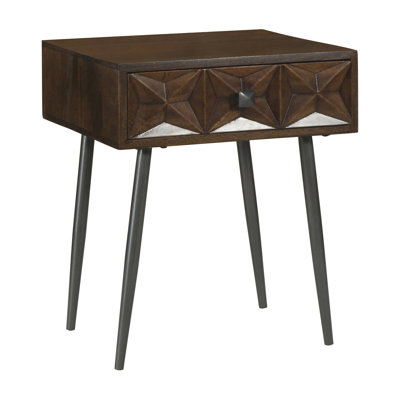 Starlight Rectangular Top 1-drawer Accent Table