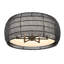 Plafonnier semi-encastré 6 lumières 27,13 po Chapple-737041311