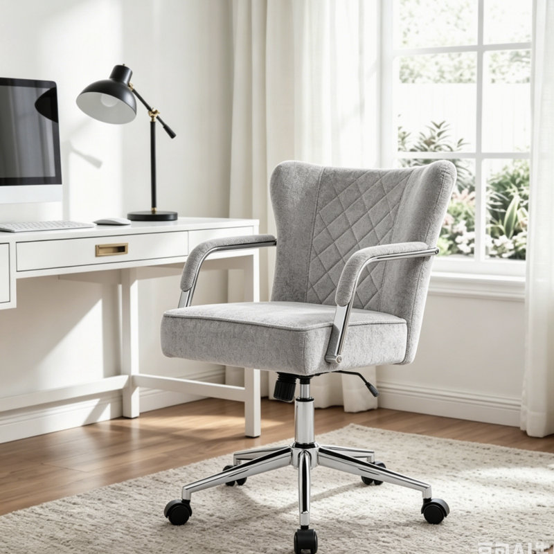 Office Chair, Grey