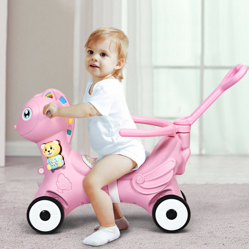 Rolande Rocking Horse, Pink