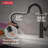 Nicoli Pull Down Sprayer Kitchen Sink Faucet, Single Handle Kitchen Faucet-104897160