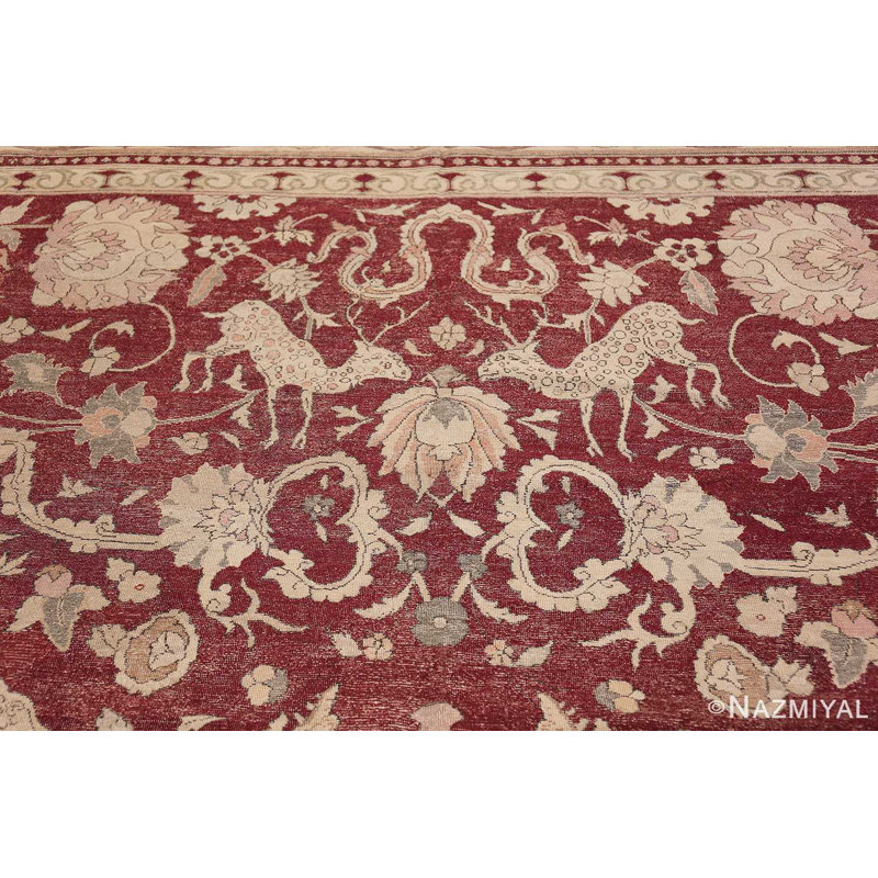 Tapis turc antique surdimensionné