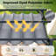 Chareese 3.05m x 2m Metal Pergola with Retractable Roof